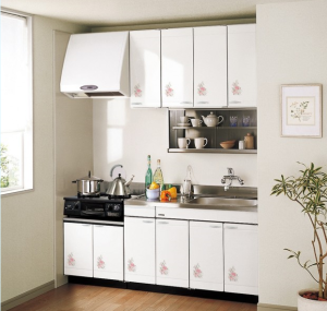 タカラ　花柄　扉